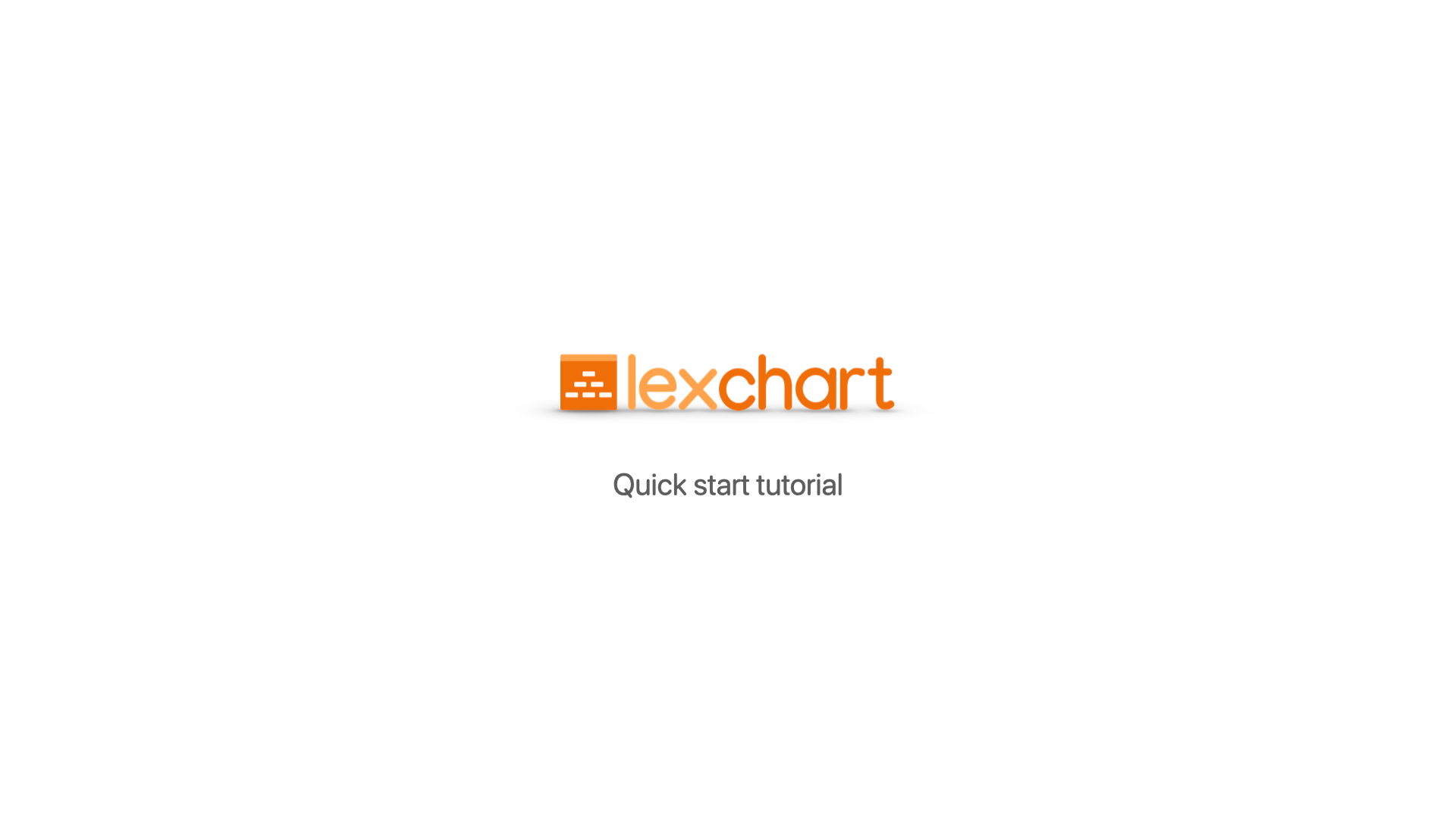 Quick start tutorial for Lexchart