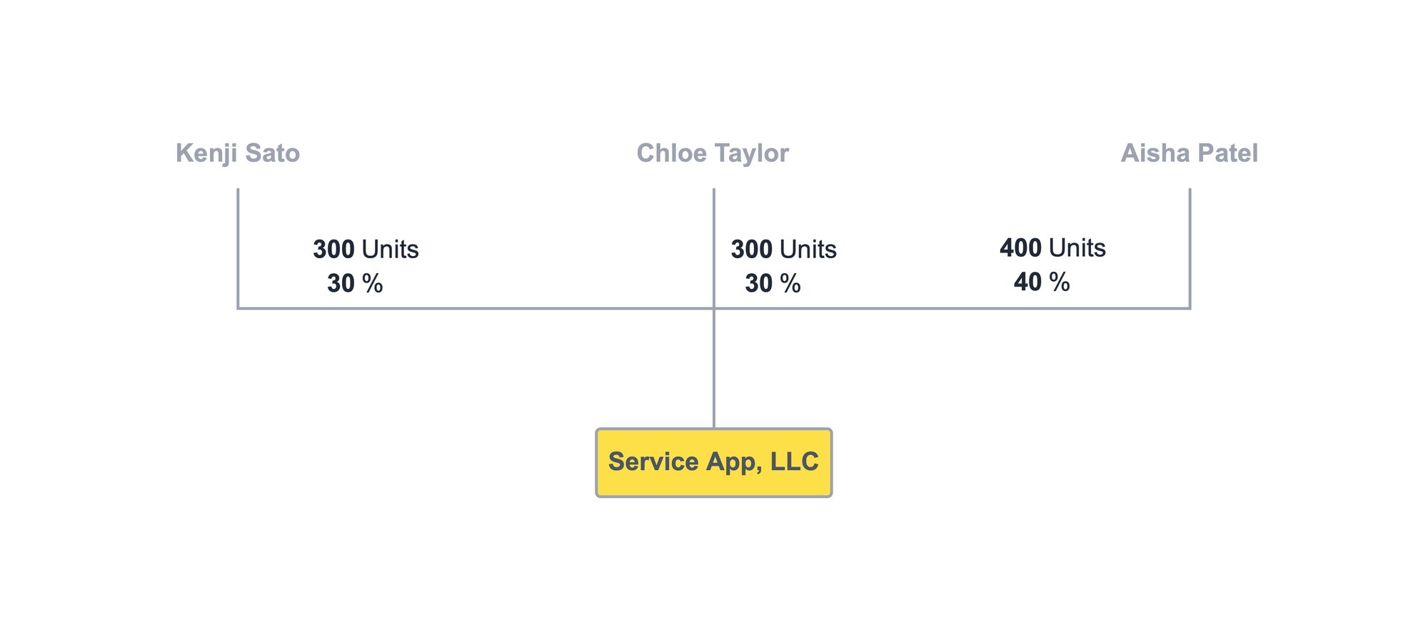 Business ownership interests (shares, stock, membership units, etc.)